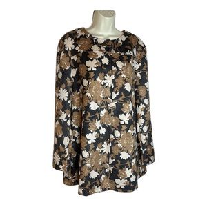 Marc New York Andrew Marc VTG Ultra Suede FloralDressy Casual Coat